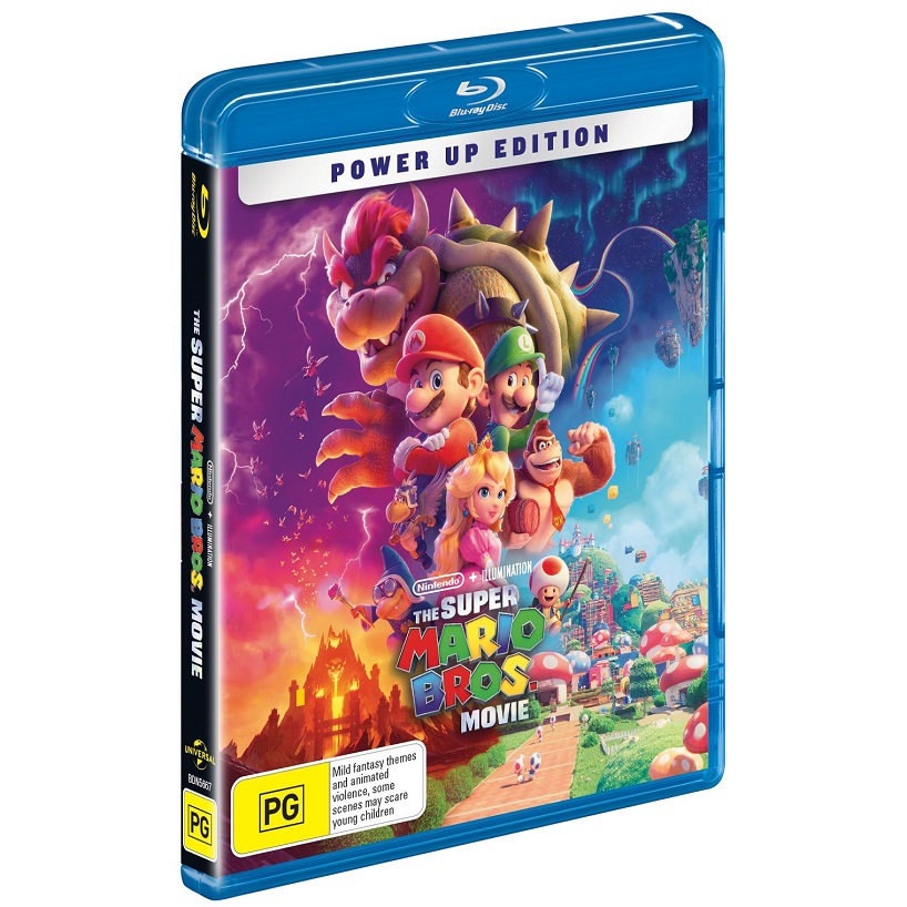 super mario bros movie dvd release date