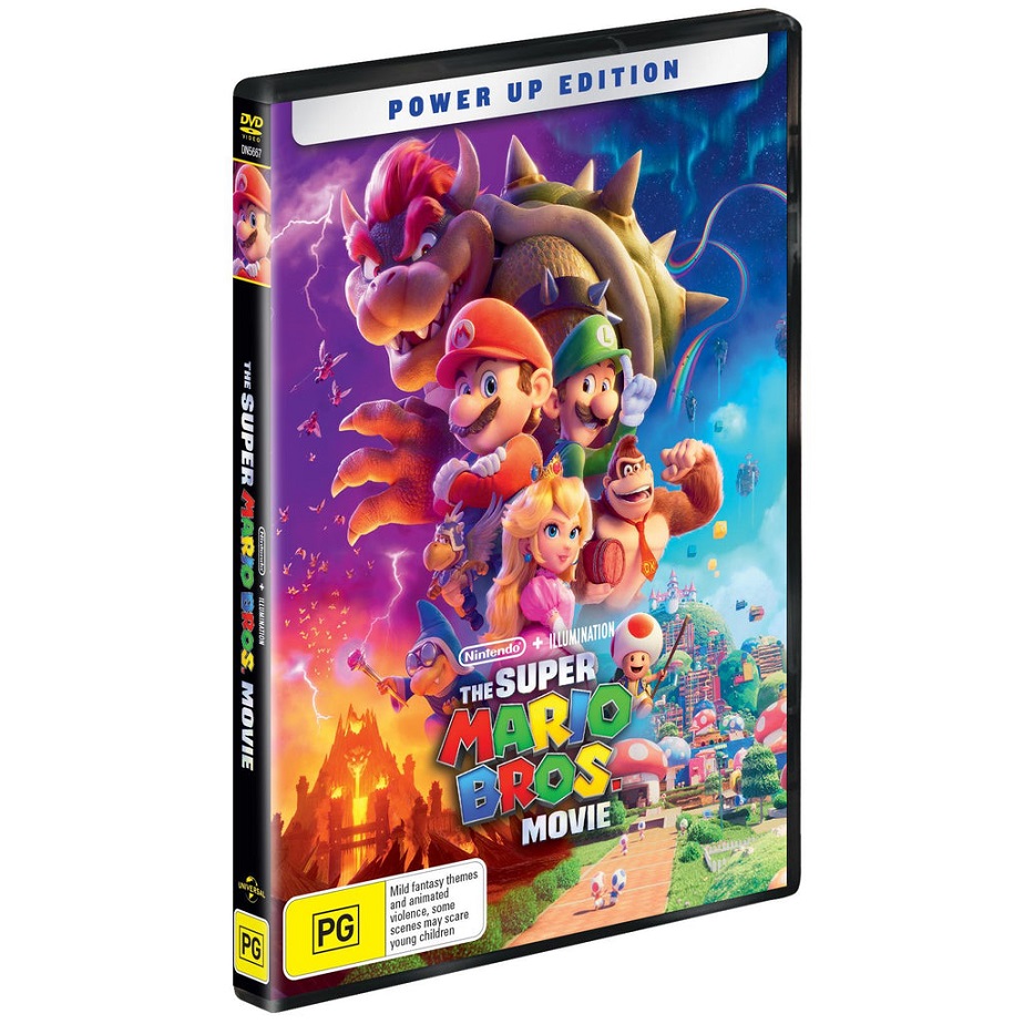 super mario bros movie dvd