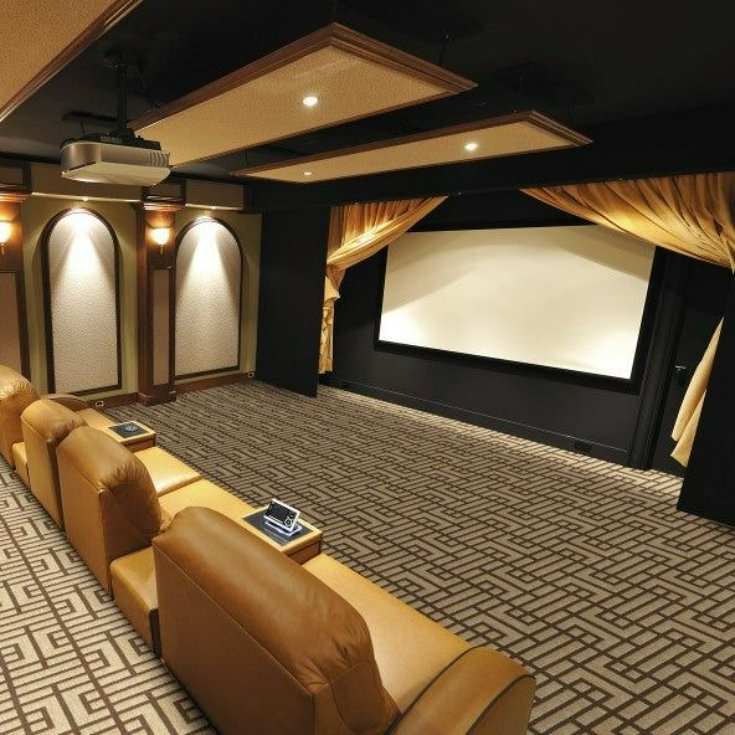 home theater room